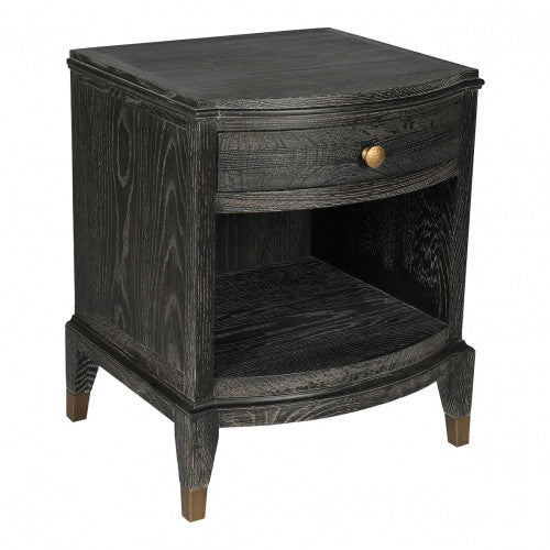 Ines Bedside Table - Espresso