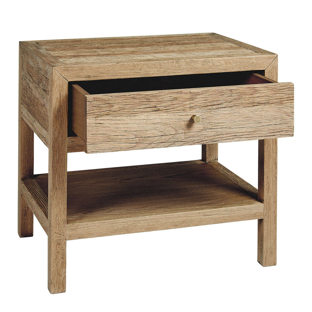 Marcelle Recycled Oak Bedside Table