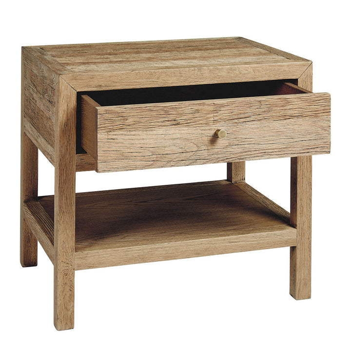 Marcelle Recycled Oak Bedside Table