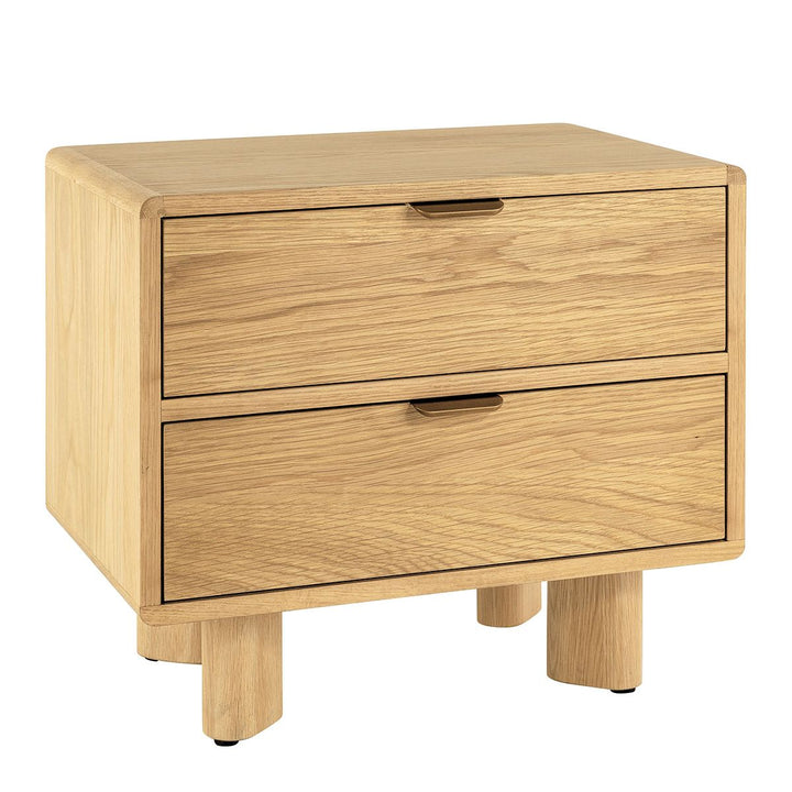 Simona Oak Bedside Table