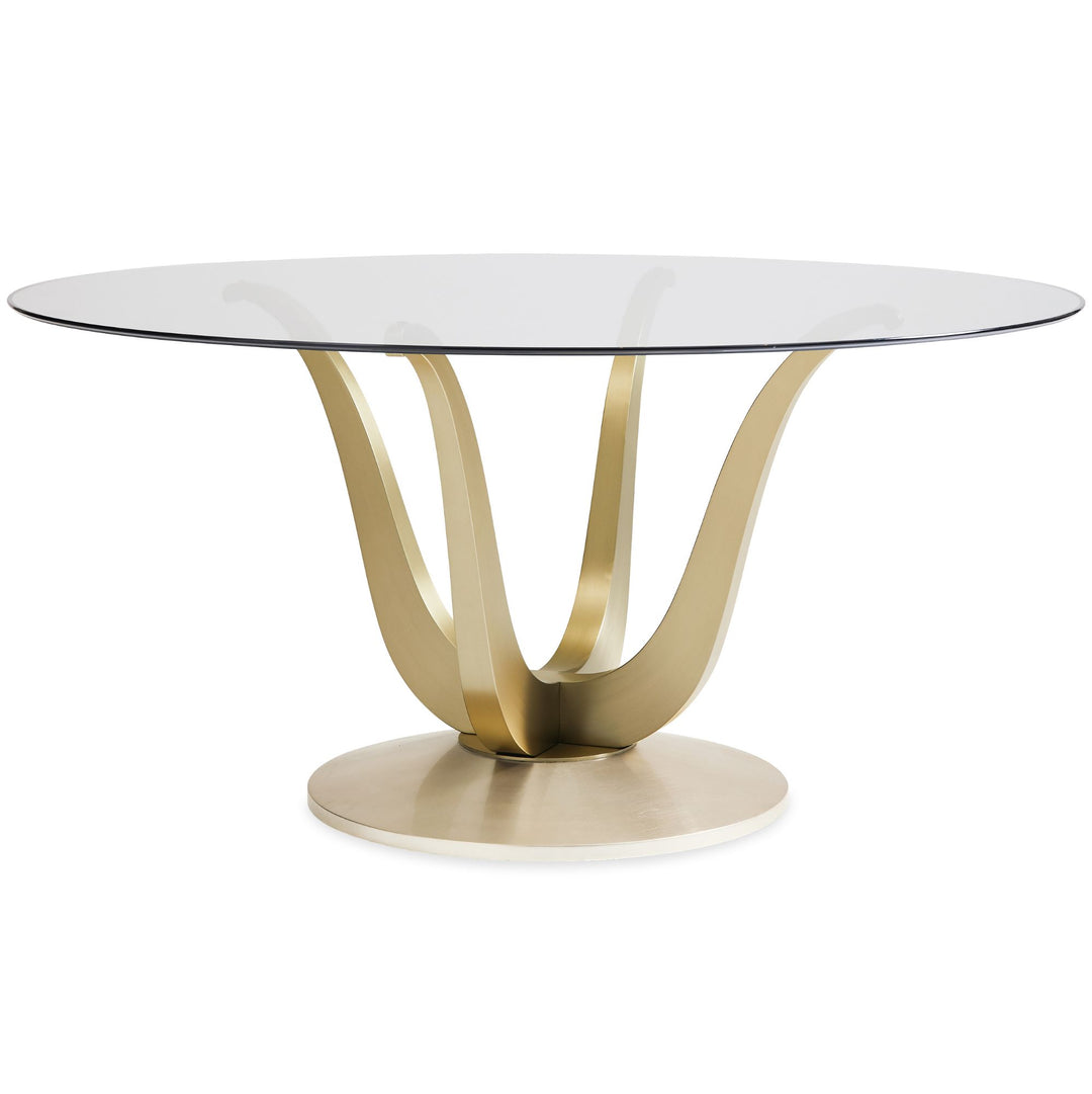 Rounding Up Dining Table 152cm Caracole 1