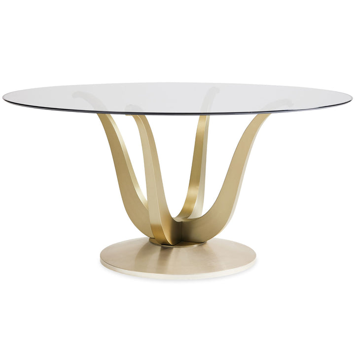 Rounding Up Dining Table 152cm Caracole 1