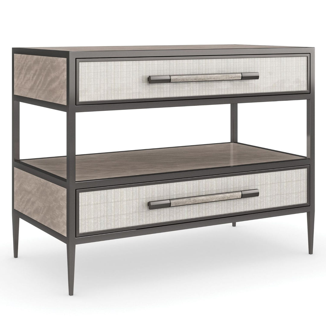 Dual Impressions Bedside Table Caracole 4