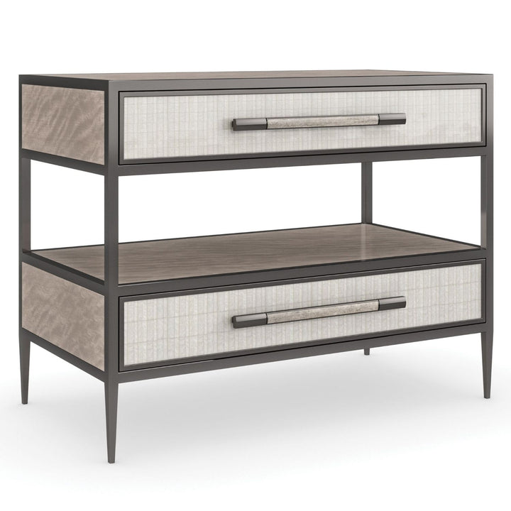 Dual Impressions Bedside Table Caracole 4