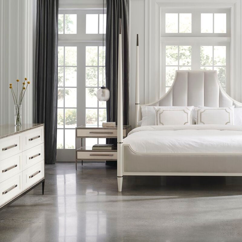 Dual Impressions Bedside Table Caracole 3