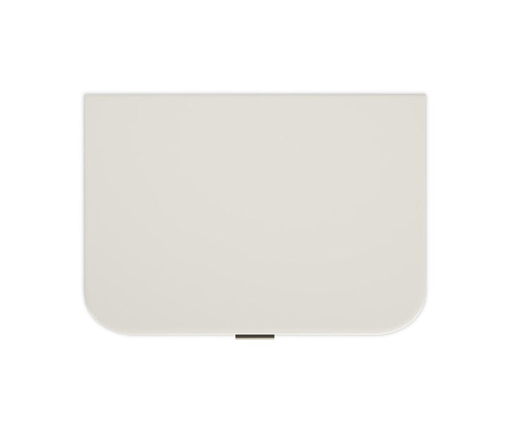 True Love 2 Drawer Small Bedside Table - Matte Pearl Caracole 3