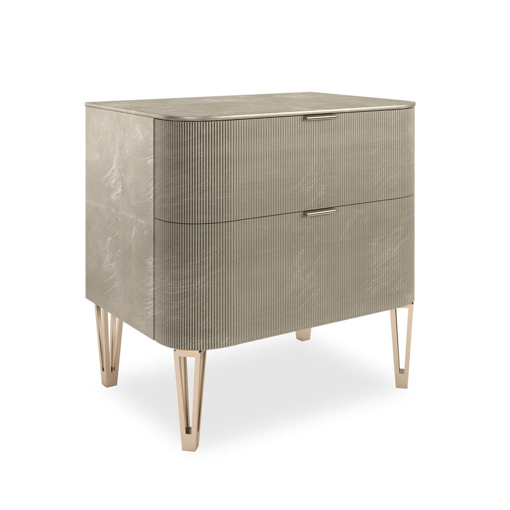 True Love 2 Drawer Small Bedside Table - Oracle Caracole 2