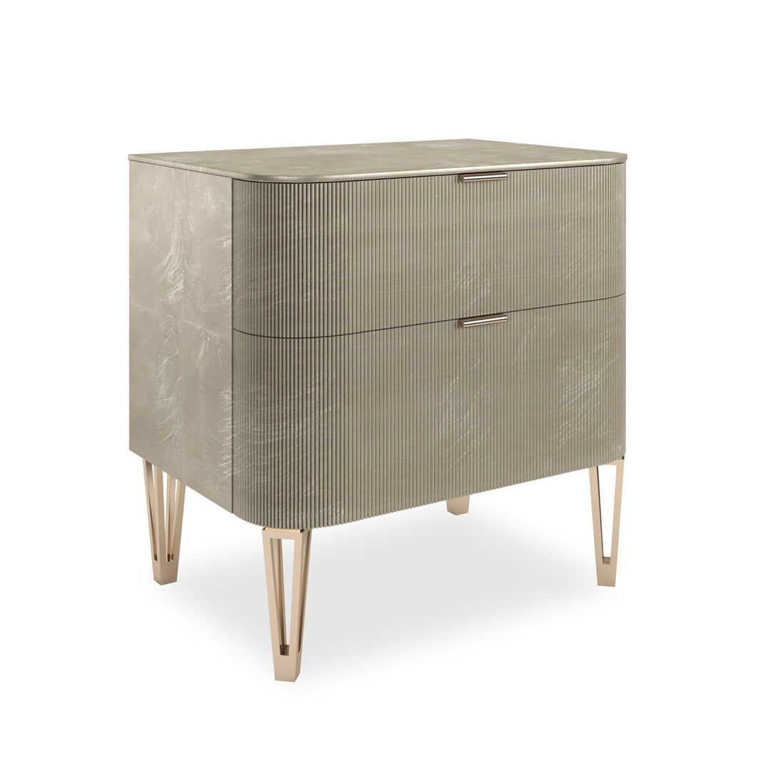 True Love 2 Drawer Small Bedside Table - Oracle Caracole 2