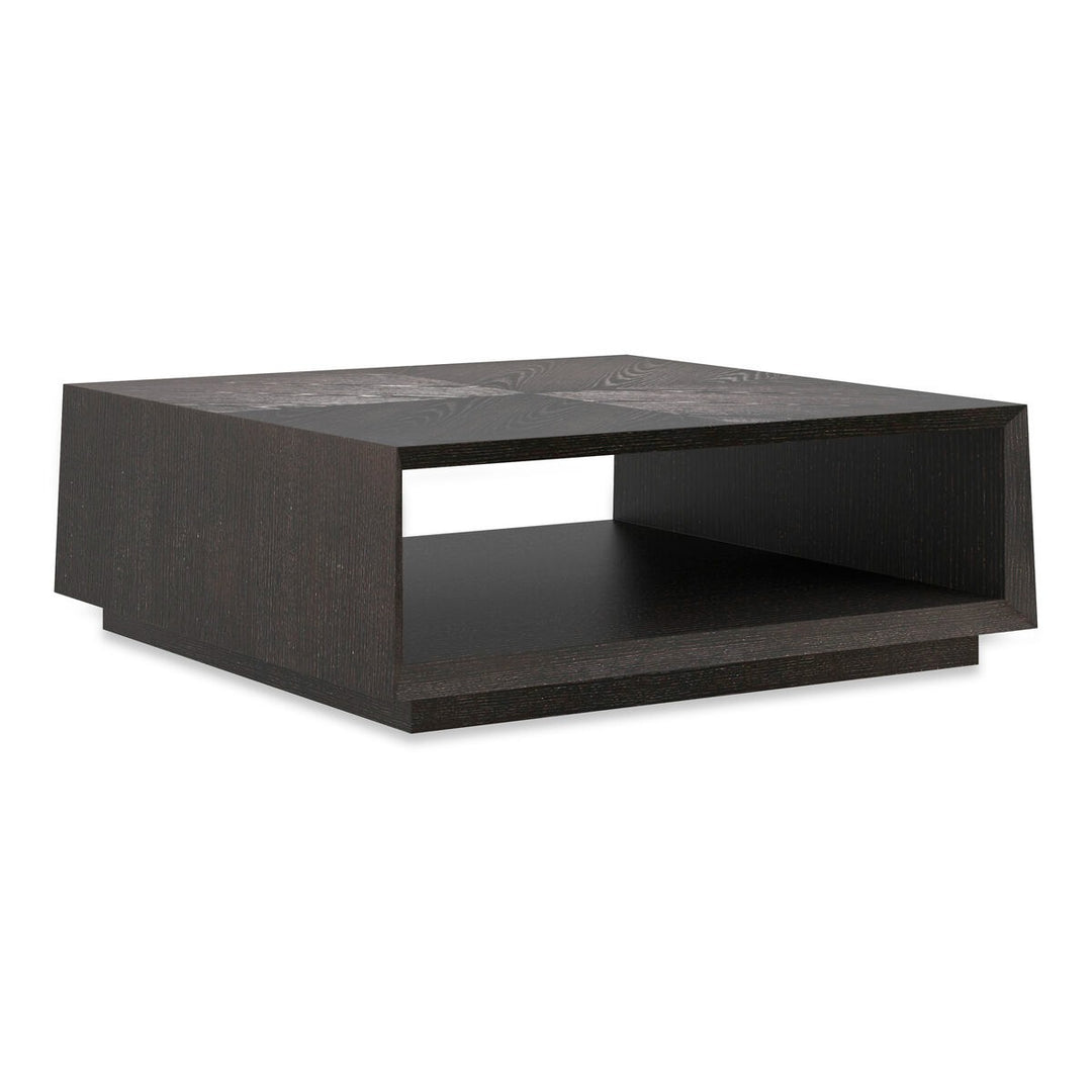 Boxcar Coffee Table Dark Caracole 1