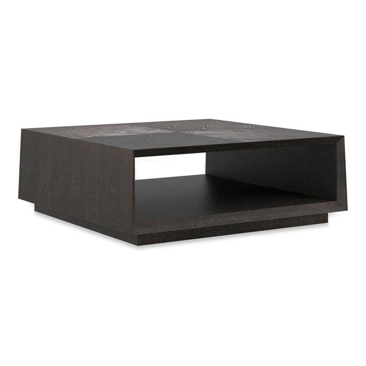 Boxcar Coffee Table Dark Caracole 1