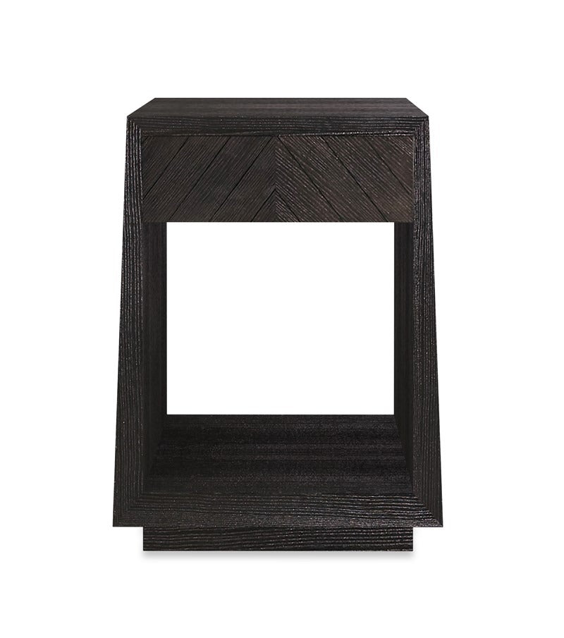 Bridges Rectangular Side Table - Dark Caracole 1