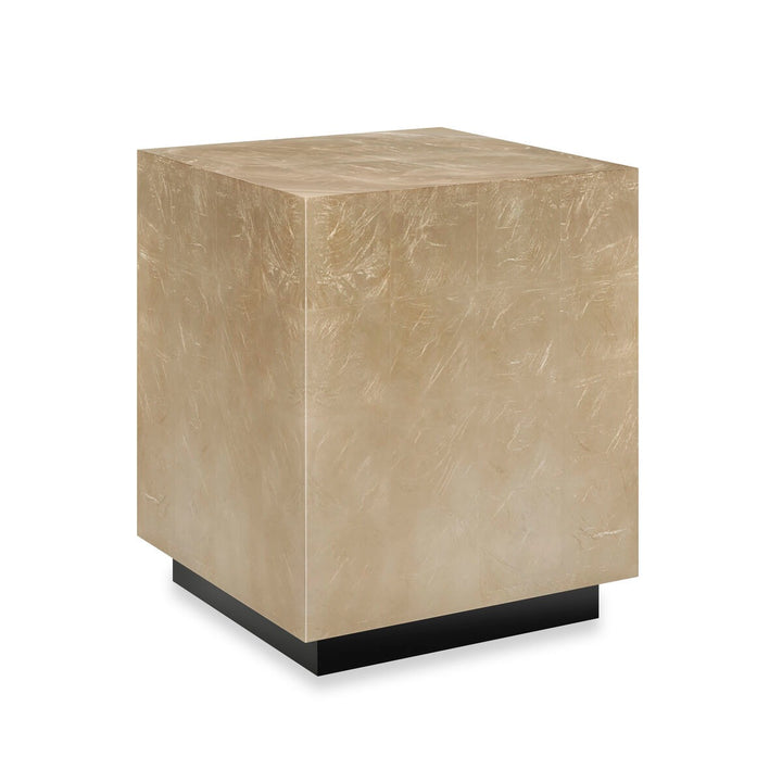 Cocktail Couture Square End Table Caracole 1