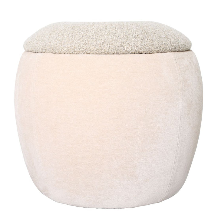 Clemance Storage Stool - Mushroom