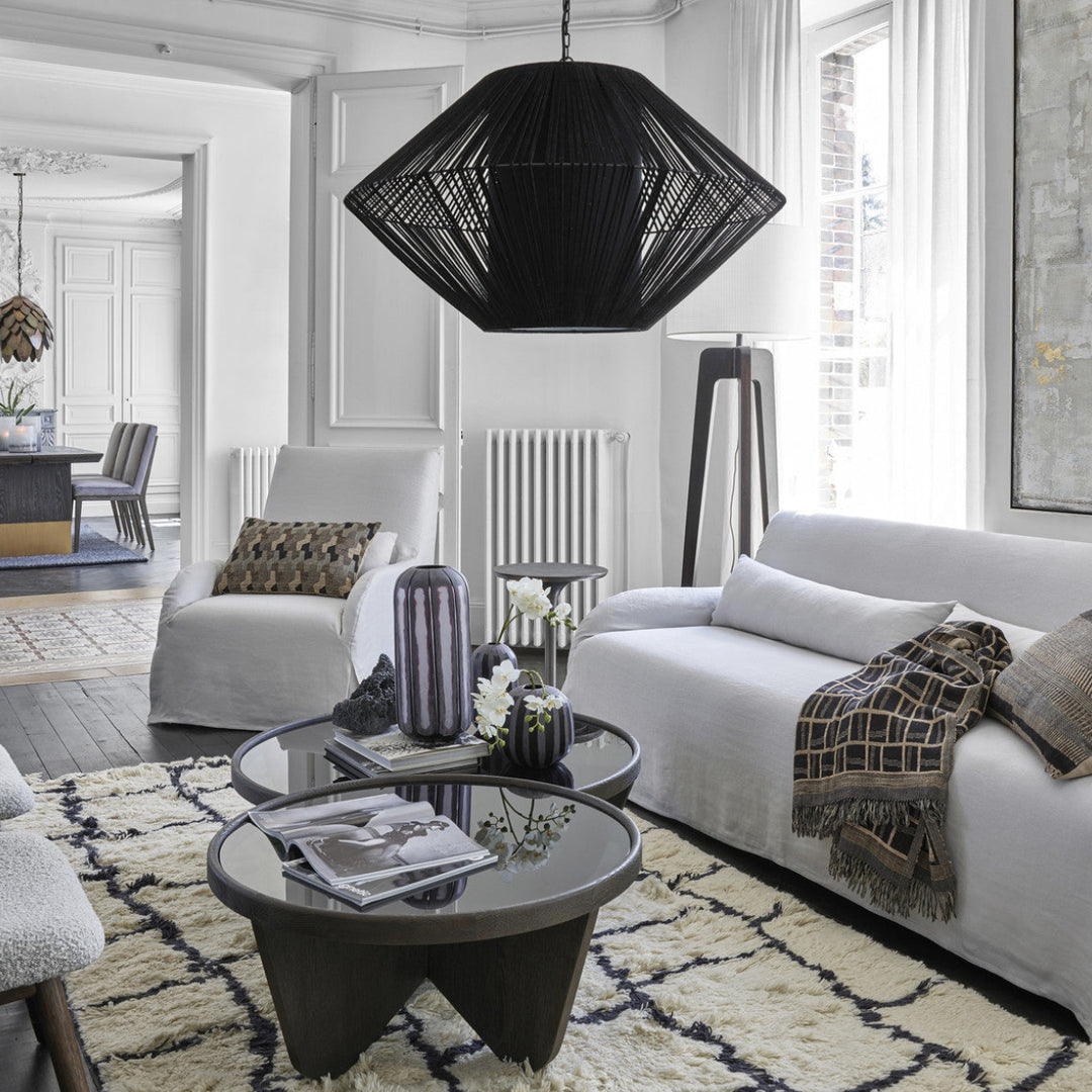 Cleo Round Coffee Table - Espresso