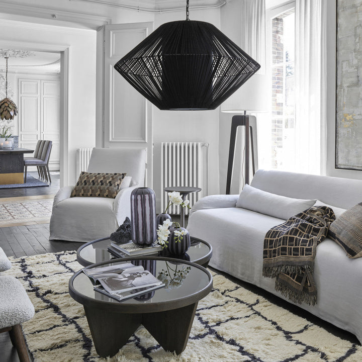 Cleo Round Coffee Table - Espresso