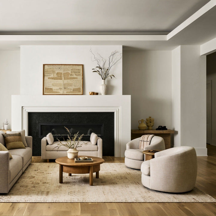 Cannes Hand Knotted Rug - Neutral Keiichi 2
