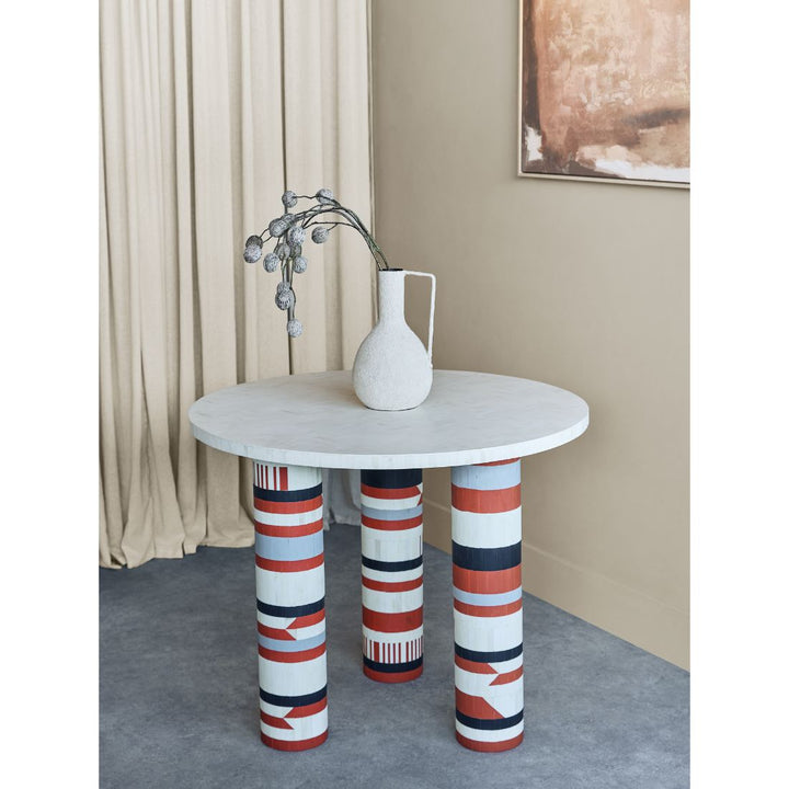 Coco Hall Bone Inlay  Dining Table