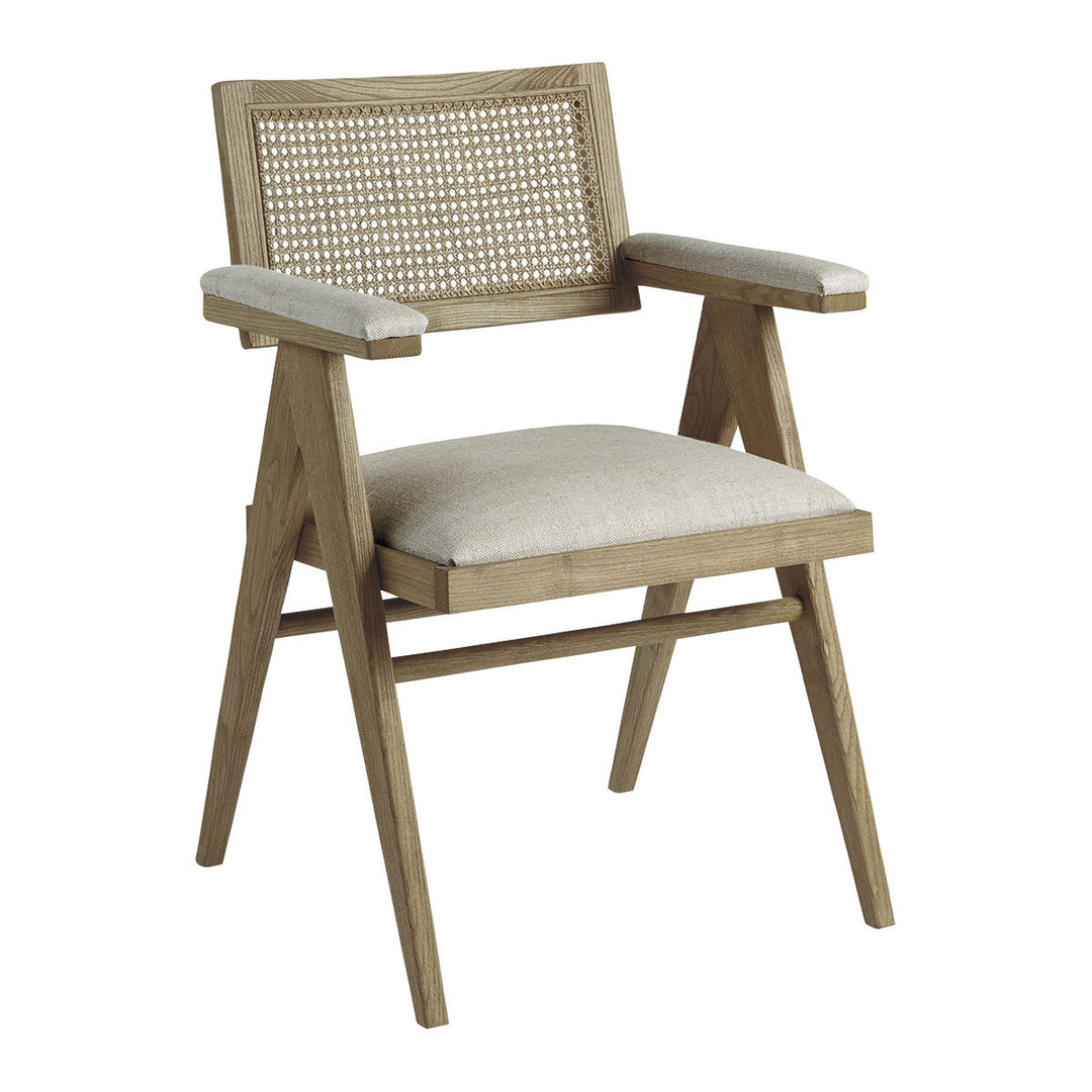 Colby Ash Armchair - Ecru Linen