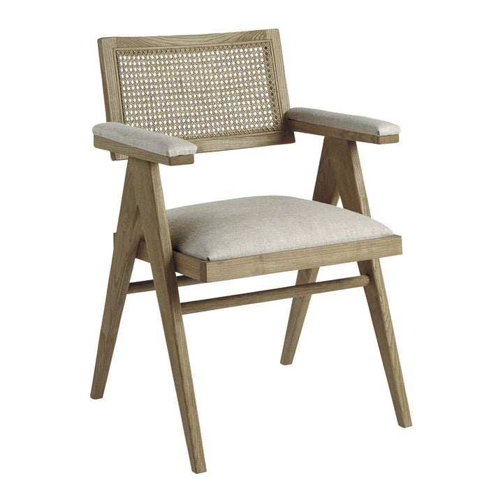 Colby Ash Armchair - Ecru Linen