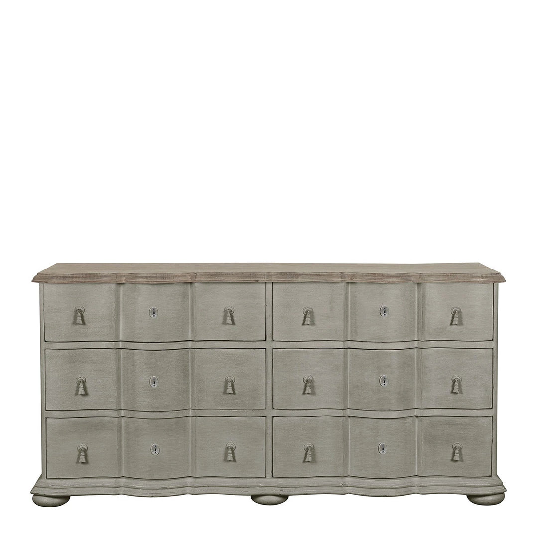 Carlotta Large Chest Of Drawers - Stone