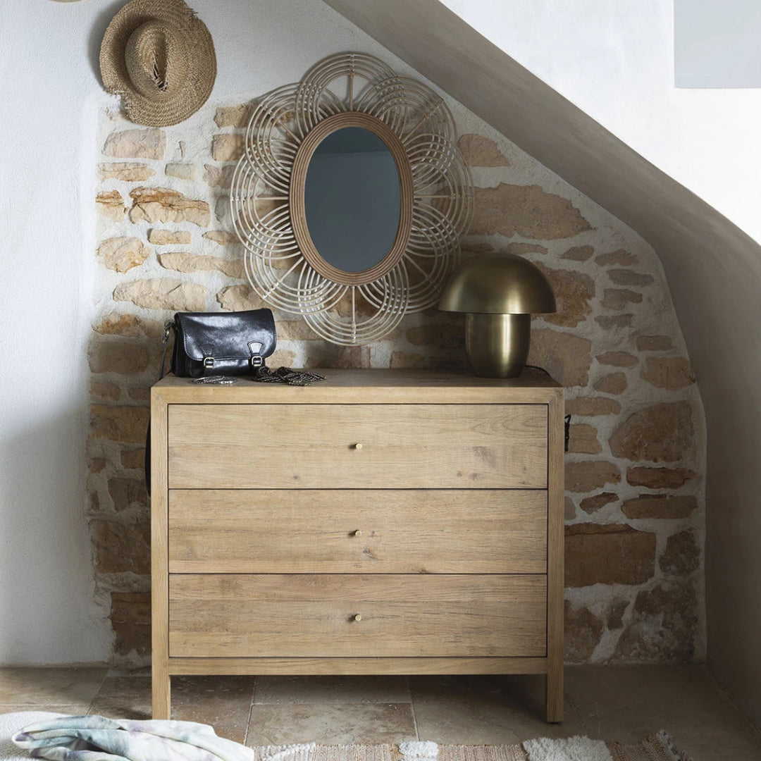 Marcelle Recycled Oak Chest Of Drawers