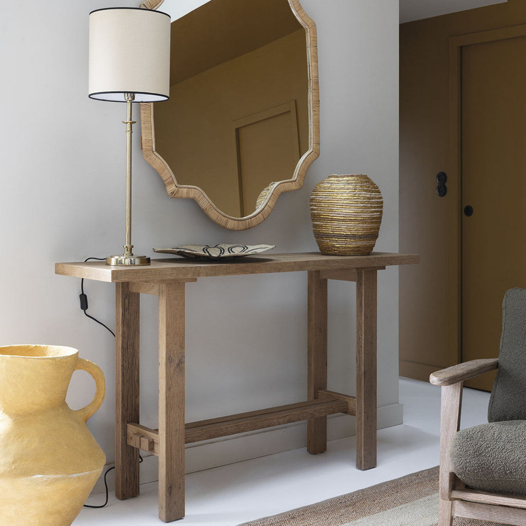 Marcelle Recycled Oak Console Table