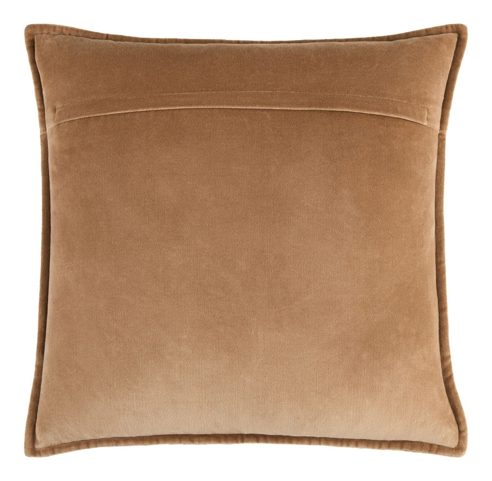 Cotton Velvet Cushion 51x51cm - Cappuccino Keiichi 4
