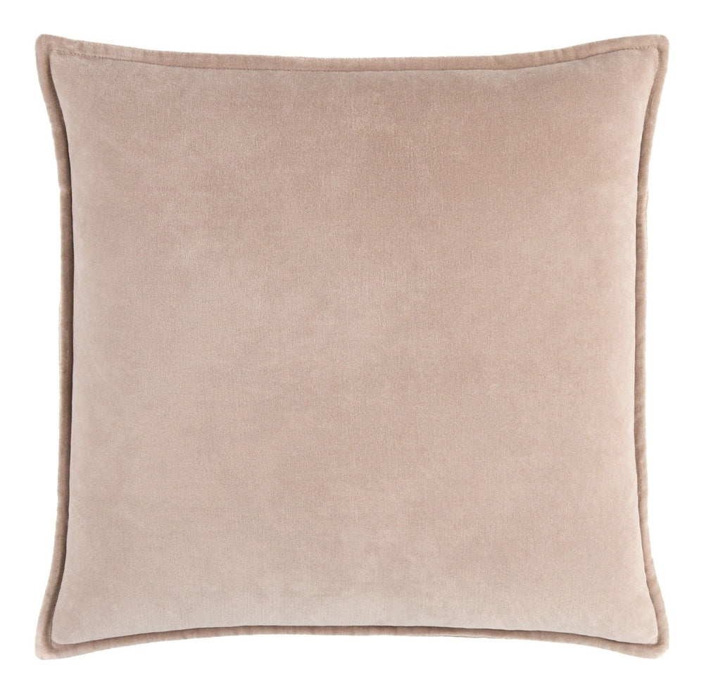 Cotton Velvet Cushion 51x51cm - Dusky Rose Keiichi 1