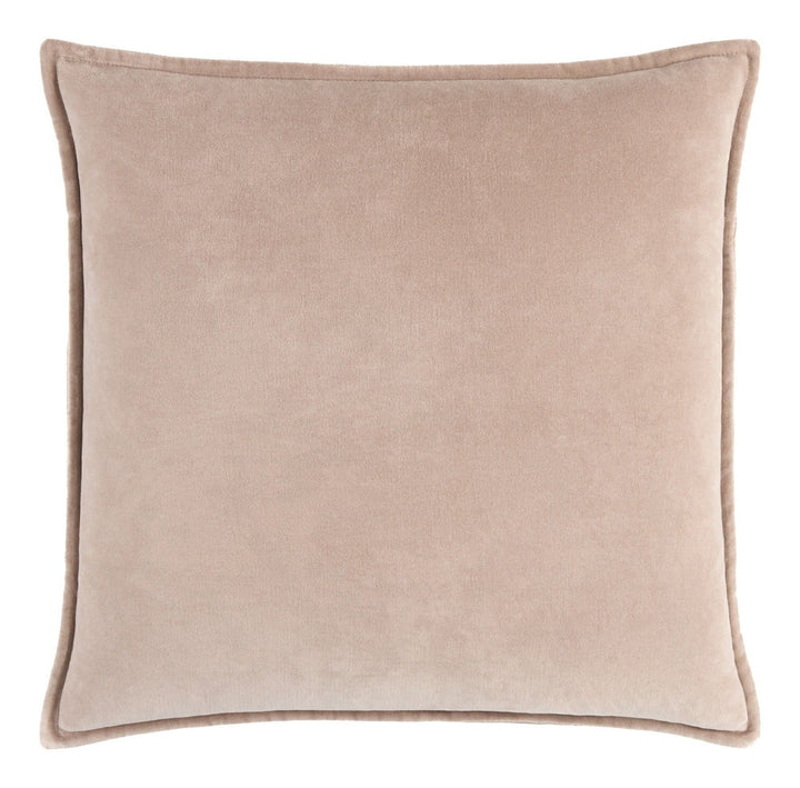 Cotton Velvet Cushion 51x51cm - Dusky Rose Keiichi 1