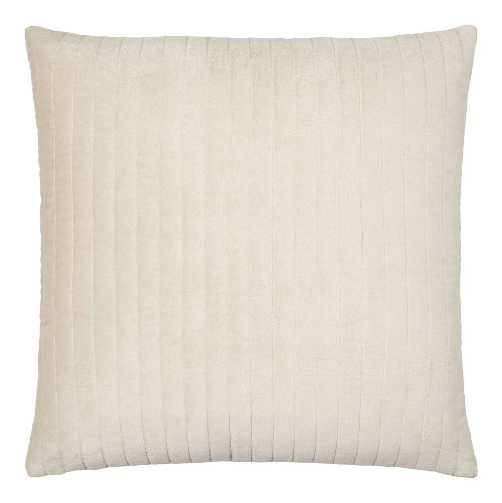 Digby Velvet Cushion 51x51cm - Oatmeal Keiichi 1
