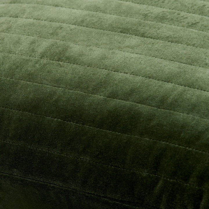 Digby Velvet Cushion 51x51cm - Forest Green Keiichi 4