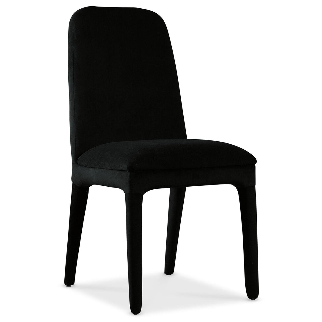 Harmony Upholstered Side Chair - Black