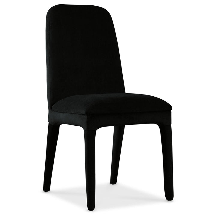Harmony Upholstered Side Chair - Black