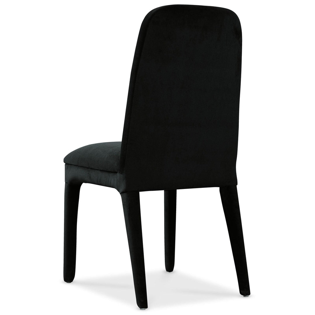 Harmony Upholstered Side Chair - Black