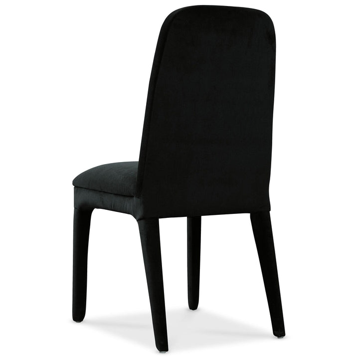 Harmony Upholstered Side Chair - Black