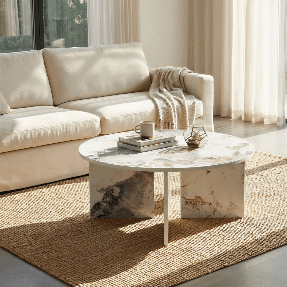 Aura Round Coffee Table - Pandora