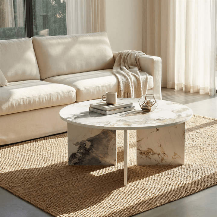 Aura Round Coffee Table - Pandora