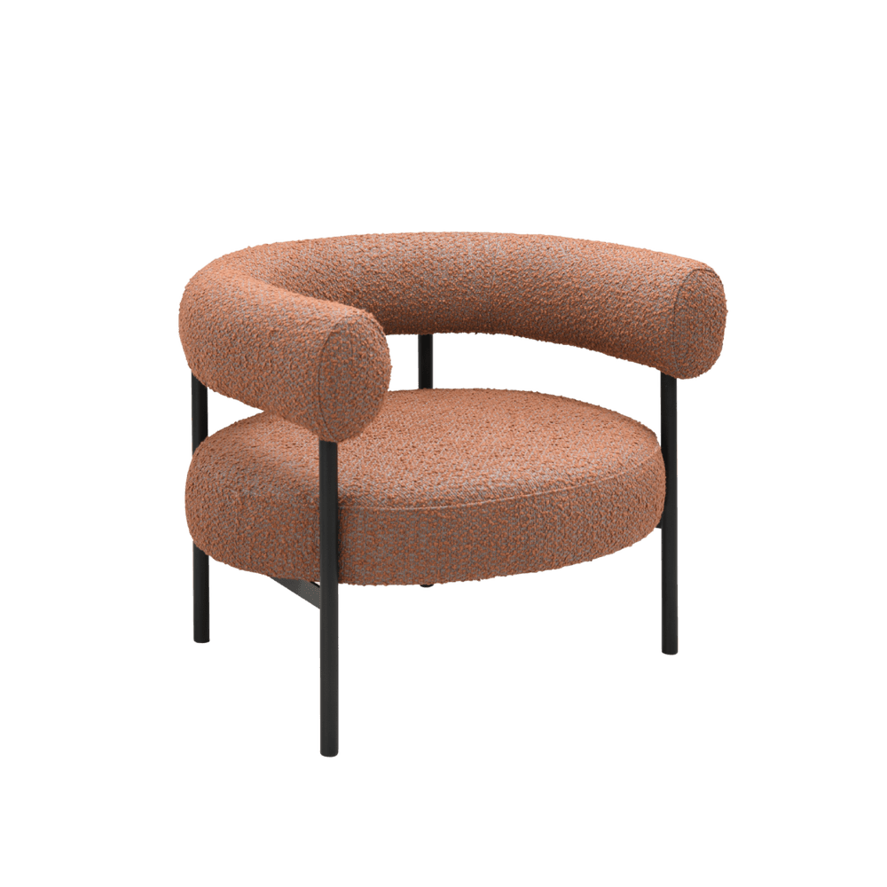 Eclipse Occasional Chair (Crib 5) - Burnt Orange