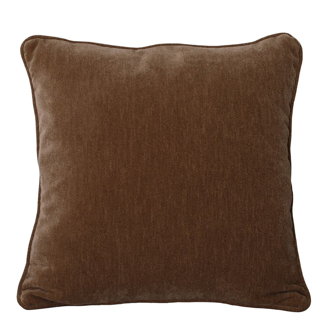 Eden Cushion 47x47cm - Mocha Velvet