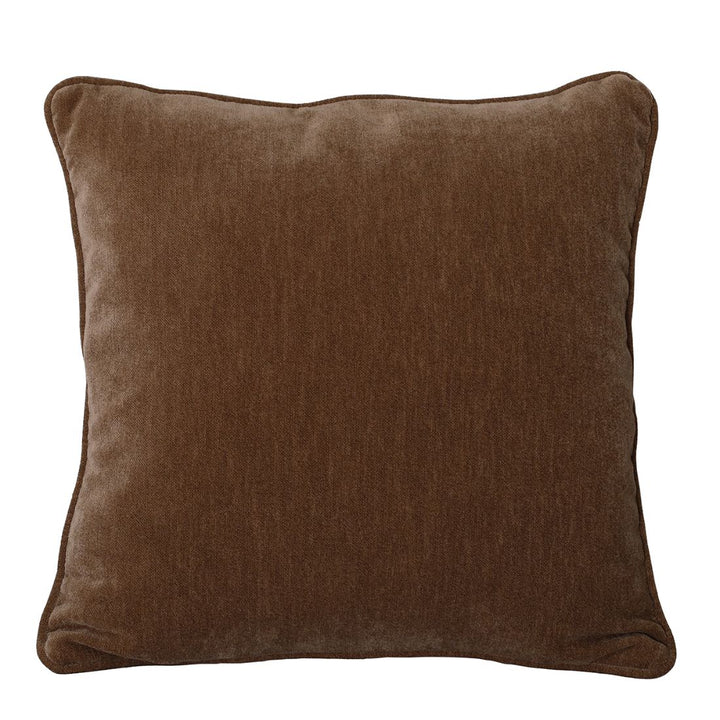 Eden Cushion 47x47cm - Mocha Velvet