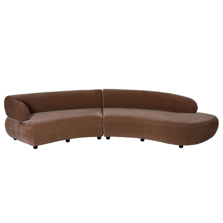 Eden Modular Sofa - Mocha Velvet