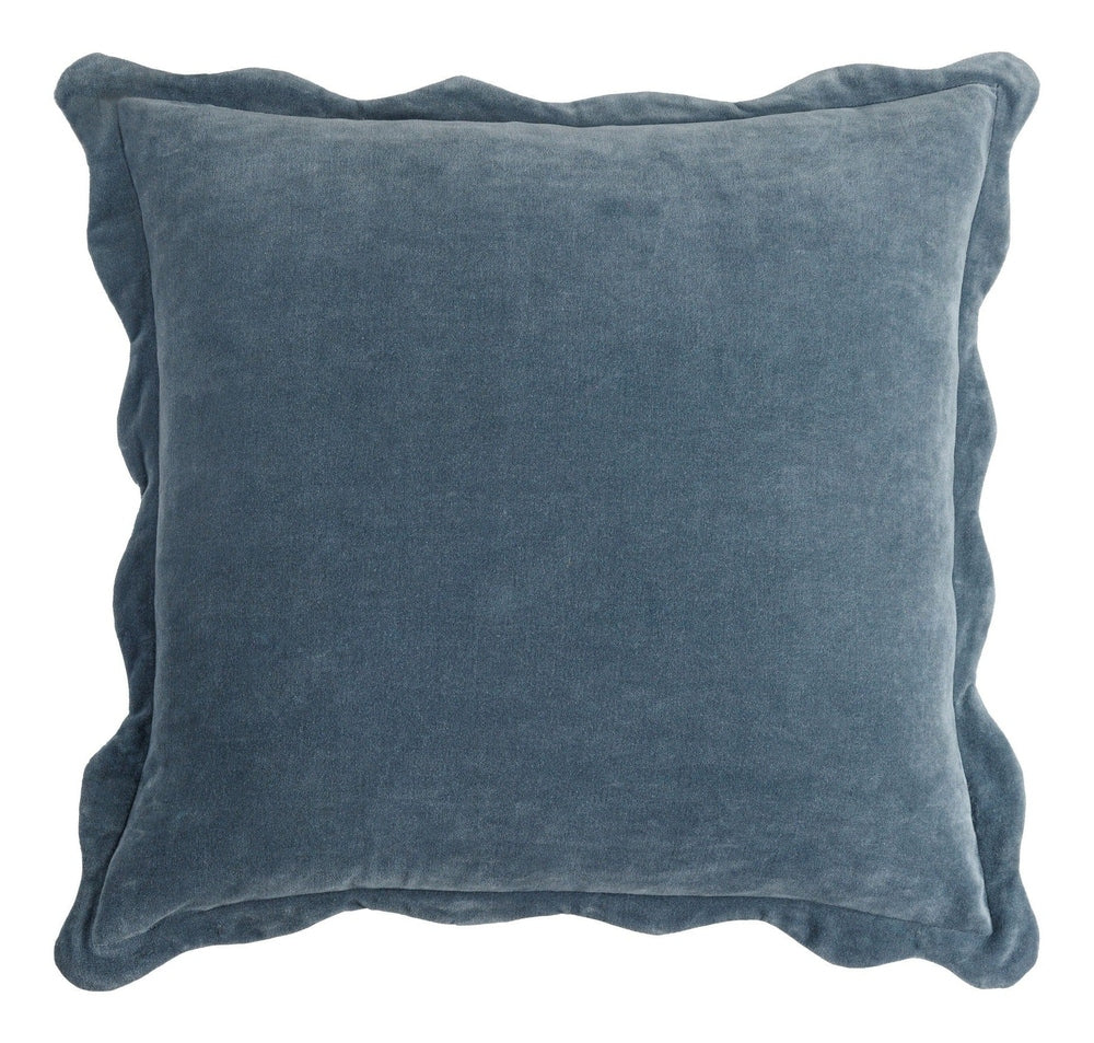 Effervescent Woven Cushion 51x51cm - Dusky Indigo Keiichi 1