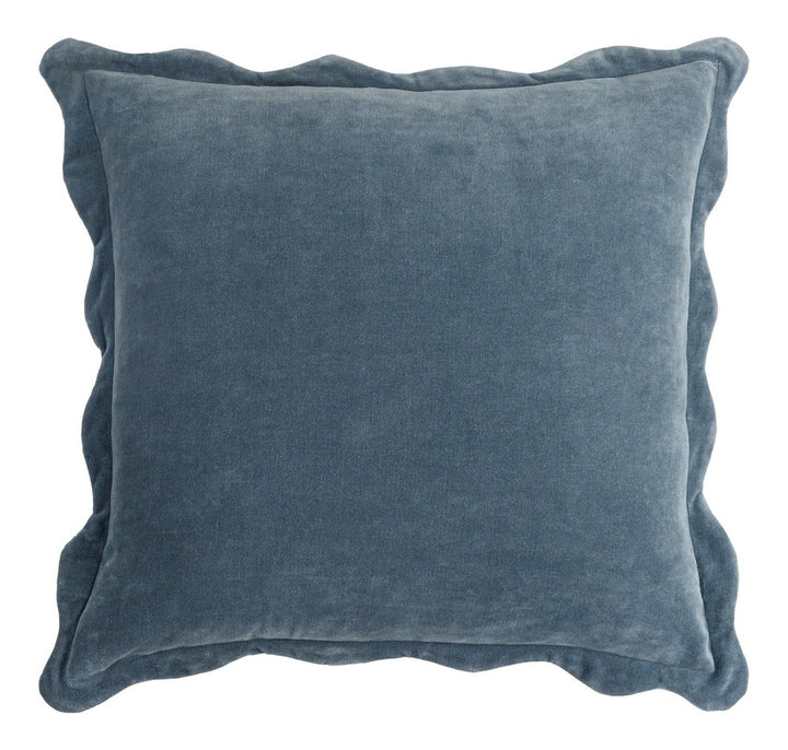 Effervescent Woven Cushion 51x51cm - Dusky Indigo Keiichi 1