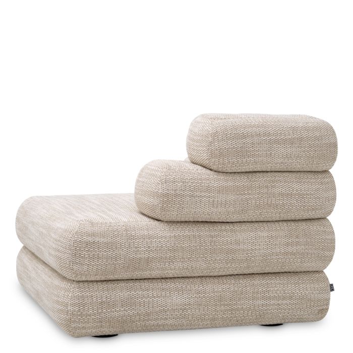 Malaga Right Modular Sofa - Skyward Sand Eichholtz 4