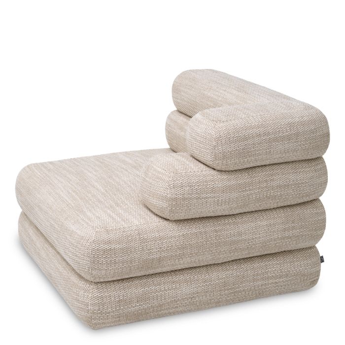 Malaga Right Modular Sofa - Skyward Sand Eichholtz 5