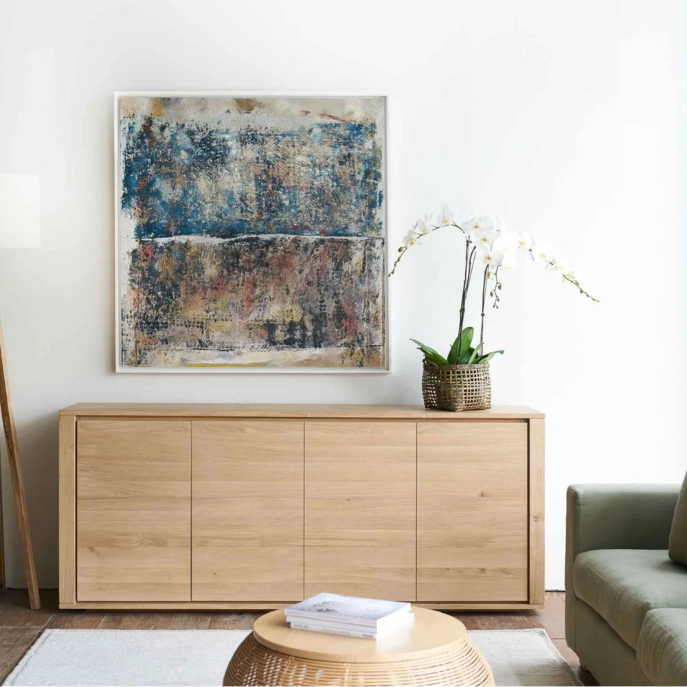 Shadow 4 Door Sideboard - Oak Ethnicraft 3