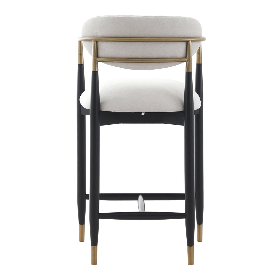 Soho Counter Stool - Ebony & Brass Keiichi 5