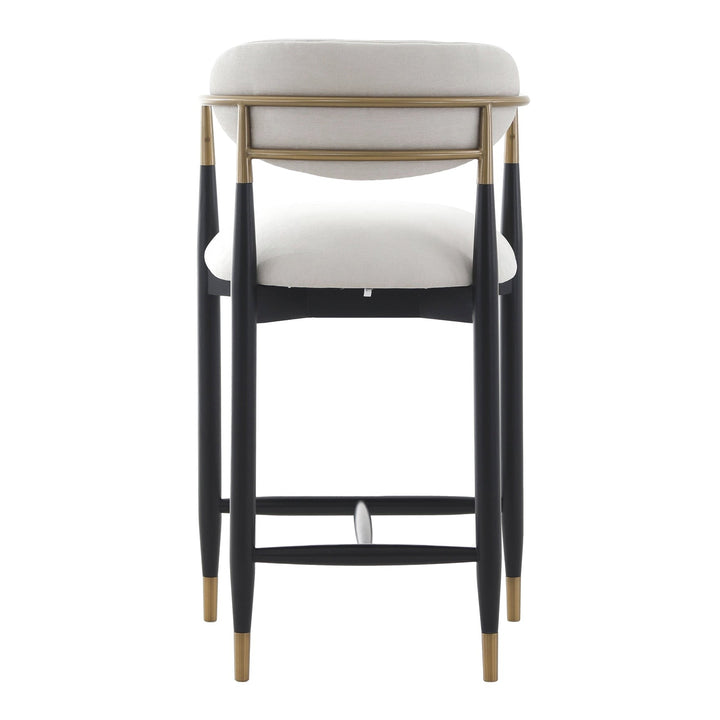 Soho Counter Stool - Ebony & Brass Keiichi 5