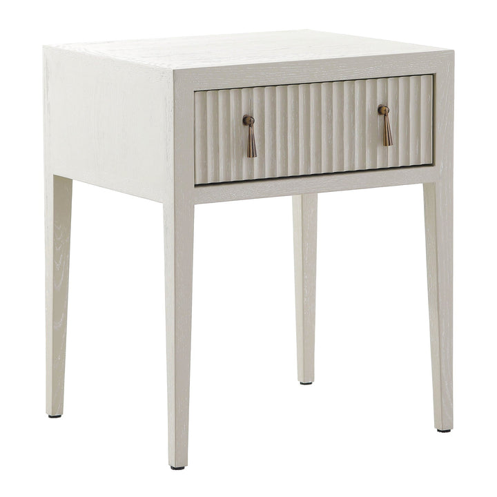 Paxford Bedside Table - Off White Keiichi 3