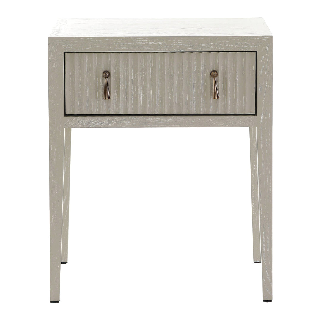 Paxford Bedside Table - Off White Keiichi 1